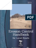 Erosion Control Handbook For Local Roads