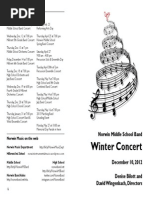Download Norwin Middle School Concert Band Program Winter 2012 by Kathleen Bruzek Heuer SN175992844 doc pdf