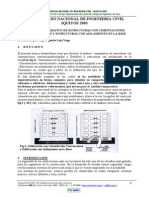 Análisis Comparativo de Estructuras Con Cimentaciones Convencionales y Estructuras Con Aislamiento en La Base - CONIC - ICG - 2003