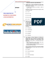 TRT24 - Técnico Judiciário 2011 - RLM FCC GF