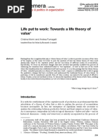 Life Put to Work; Towards a Life Theory of Value - Cristina Morini & Andrea Fumagalli