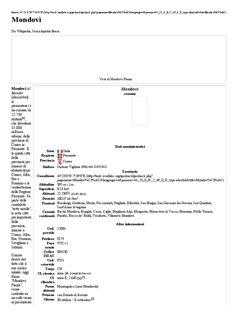 Mondovì Wikipedia PDF