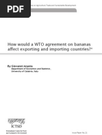 Download DRAFT How Would a WTO Agreement on Bananas Affect Exporting and Importing Countries by International Centre for Trade and Sustainable Development SN17601686 doc pdf