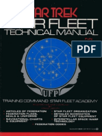 Star Trek - Star Fleet Technical Manual 160 Pages (1975)