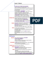 Chapter 11 Substitution and Elimination Reaction Summaries