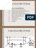 Calculo de Cunas