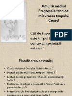 Prezentare Power Point Proiect Măsurarea Timpului