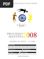 2 Fase UFMT 2008