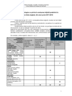 Precizari Evaluare Initiala Lb Engleza