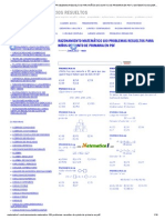 Razonamiento Matemático 100 Problemas Resueltos para Niños de Quinto de Primaria en PDF - Matematicas Ejercicios Resueltos