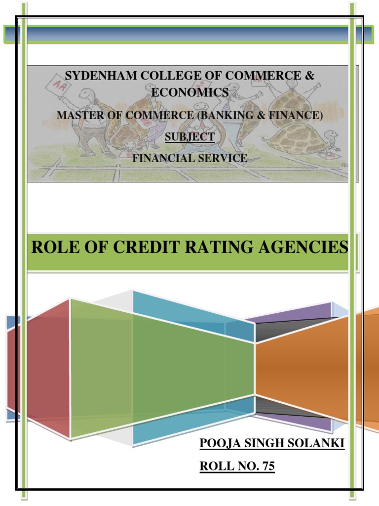 Role of Credit Rating Agencies | PDF