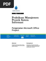 Download Modul Praktikum Manajemen Proyek Sistem Informasi Pertemuan 1 by Riad Sahara SN176039173 doc pdf