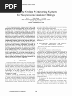 Remote Online Monitoring System For Suspension Insulator Strings