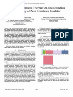 Research of Infrared Thermal on-line Detection Technology of Zero Resistance Insulator