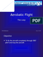Aerobatic Flight: The Loop