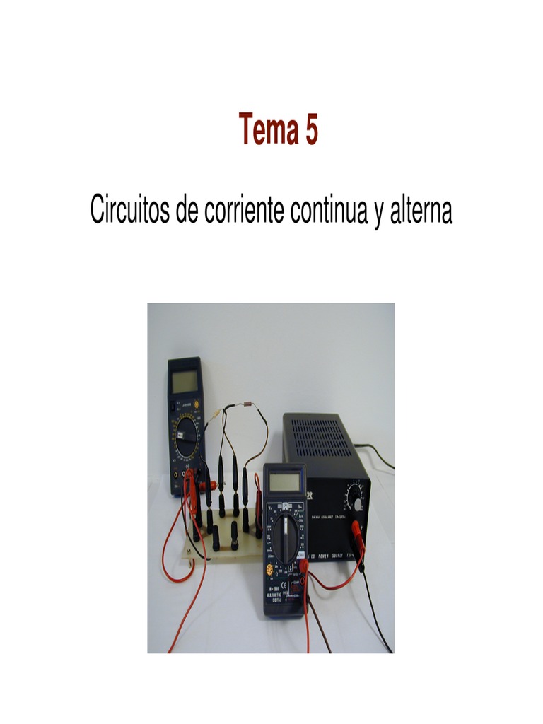 Circuitos Cc Y Ca