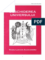 Deschiderea Universului - Radu Lucian Alexandru