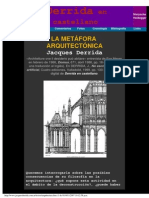 Derrida en Castellano - La Metáfora Arquitectónica