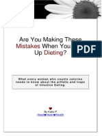 Intuitive Eating Mistakes