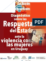 Diagnóstico sobre las respuestas del Estado ante la violencia contra las mujeres en Uruguay