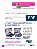 Proceso TIG, Alternativa de Soldadura en El Área de Mantenimiento