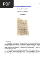Evangelhos Apócrifos - Testamento de Rubén.doc