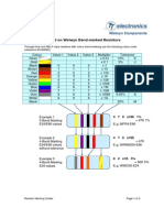 Resistor Marking Codes PDF