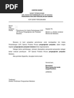 Contoh LOI Batubara GAR 42