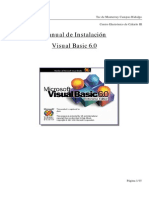 Manual de instalación de Visual Basic