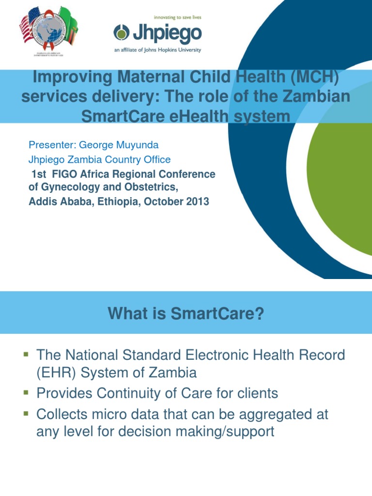 SmartCare's Impact on MCH in Zambia | PDF | Electronic Health Record ...