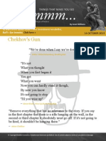 Things that make you go hmmm... Grant Williams, Oct 14, 2013. "Chekov's Gun"