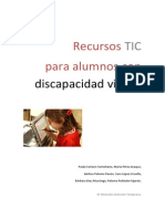 Recursos TIC para Alumnos Con Discapacidad Visual