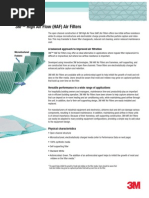 3M™ High Air Flow (HAF) Air Filters - Data Sheet