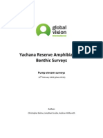 Amazon Pump Stream Amphibians & Benthic Report February 2009