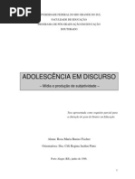 () a midia e a produção da subjetiviade Rosa MAria Fischer