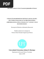 Utilização de Dispositivos móveis na Escola do Séc. XXI