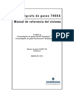GC Manual 3-9000-744 Rev B 700XA Gas Chromatograph System Reference Manual Spanish