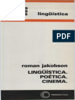 JAKOBSON, Roman - Lingüística, poética, cinema