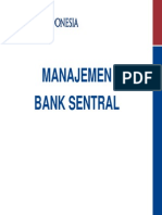 Manajemen Bank Sentral