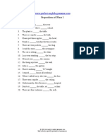 Prepositions of Place 1