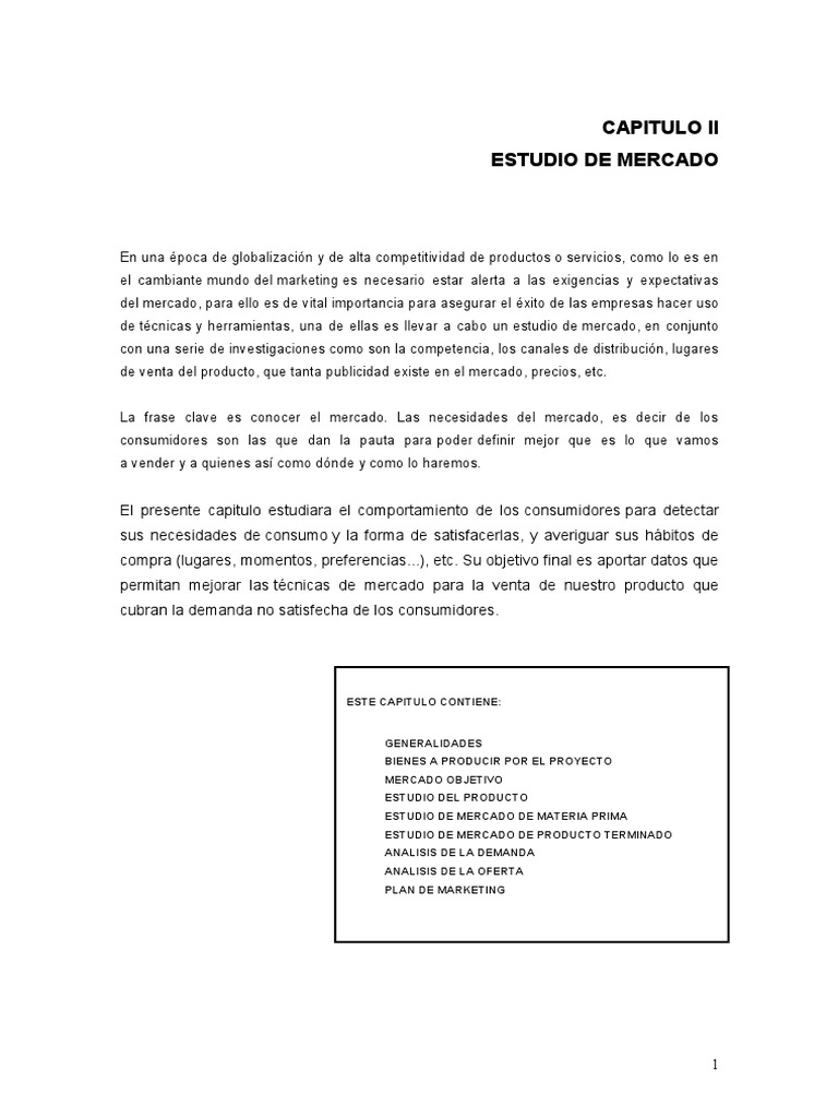 Estudio de Mercado para Jugos Naturales | PDF | Mercado (economía ...
