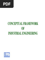 Conceptual Framework OF Industrial Engineering: Departemen Teknik Industri