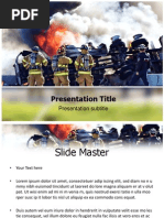 Download Fire Department Powerpoint Template by Presentation Templates SN176163748 doc pdf