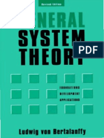 95318770 93285373 Bertalanffy Ludwig Von 1968 General System Theory Foundations Development Applications