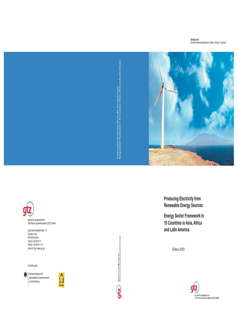 Renewable Energy Framework in 15 Countries | PDF | Wind Power | Power ...