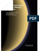 ukpf 7th early career scientists meeting 2009 programme