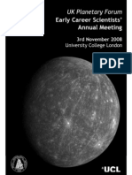 ukpf 6th early career scientists meeting 2008 programme