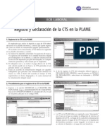 Declarar CTS en El PLAME