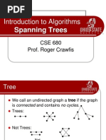 Spanning Trees: Introduction To Algorithms