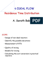Non-Ideal Flow: Residence Time Distribution Analysis